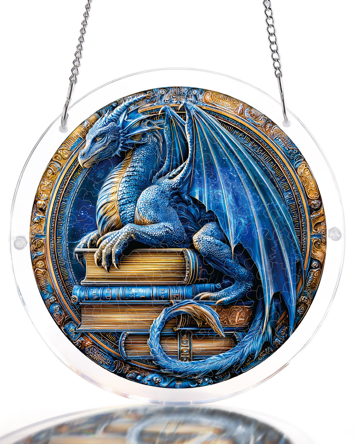 kaayee-suncatcher-puzzle-dragon-realm-fensterbild-small-acryl image 1