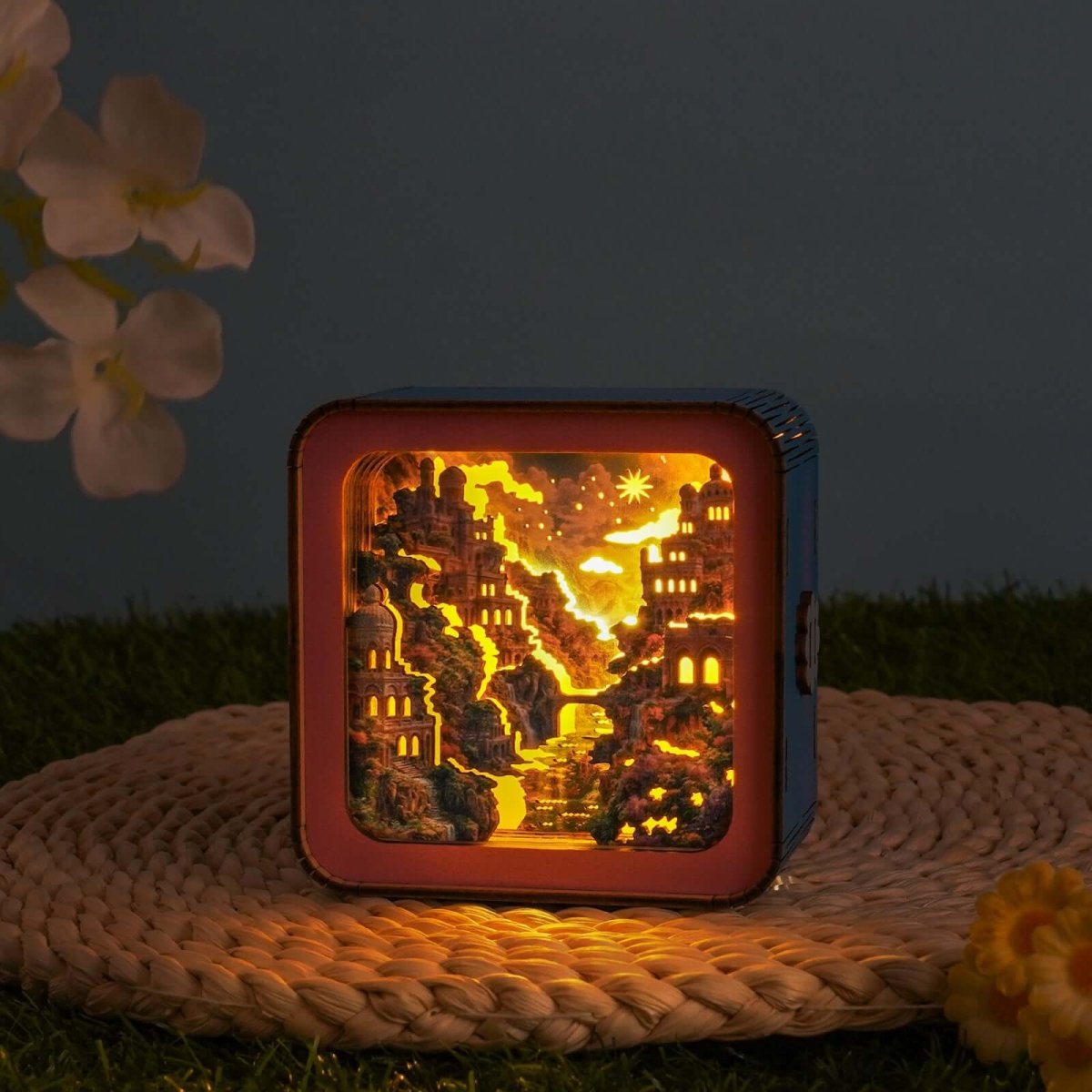 kaayee-night-light-holz-nachtlicht-traumschloss-3d-puzzle image 2