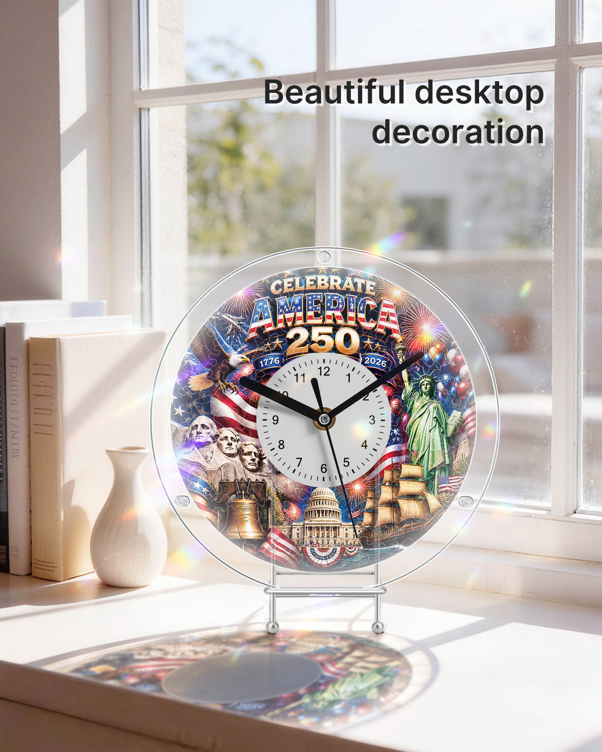 kaayee-clock-kit-celebrate-america-250-puzzle-uhr-regular-size image 5