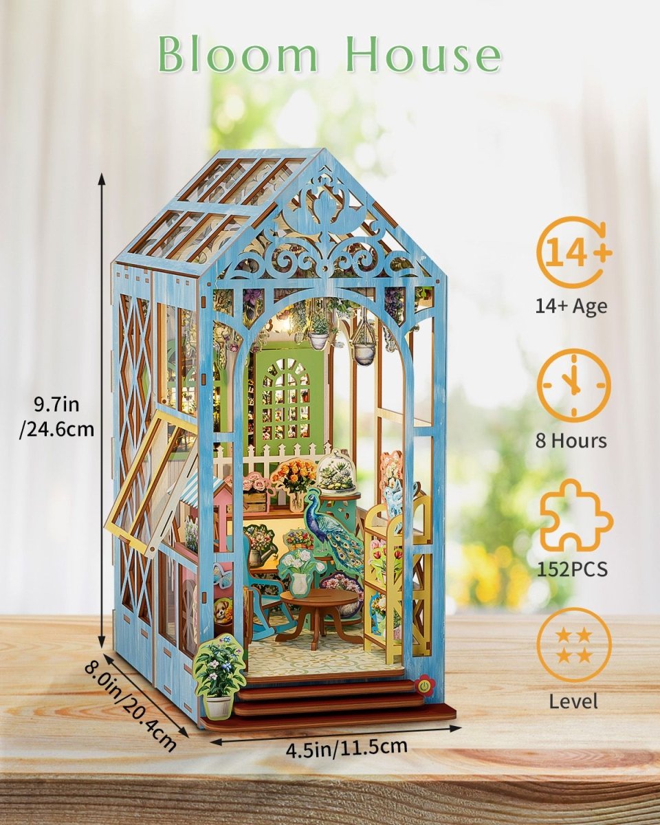 kaayee-book-nook-bloom-house-3d-puzzle-regal-led image 4