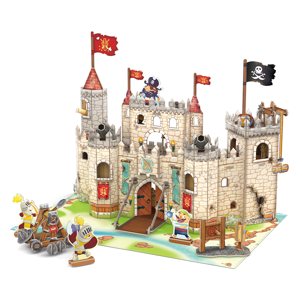 cubicfun-pirates-world-p833h-pirate-castle-3d-puzzle-burg image 2
