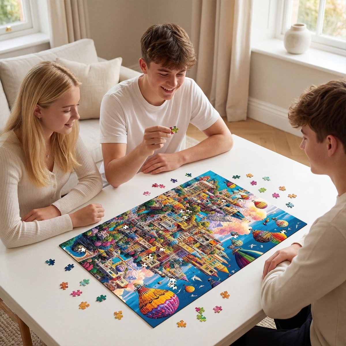 kaayee-aetherwind-city-1000-teile-puzzle-eco-white-board image 8