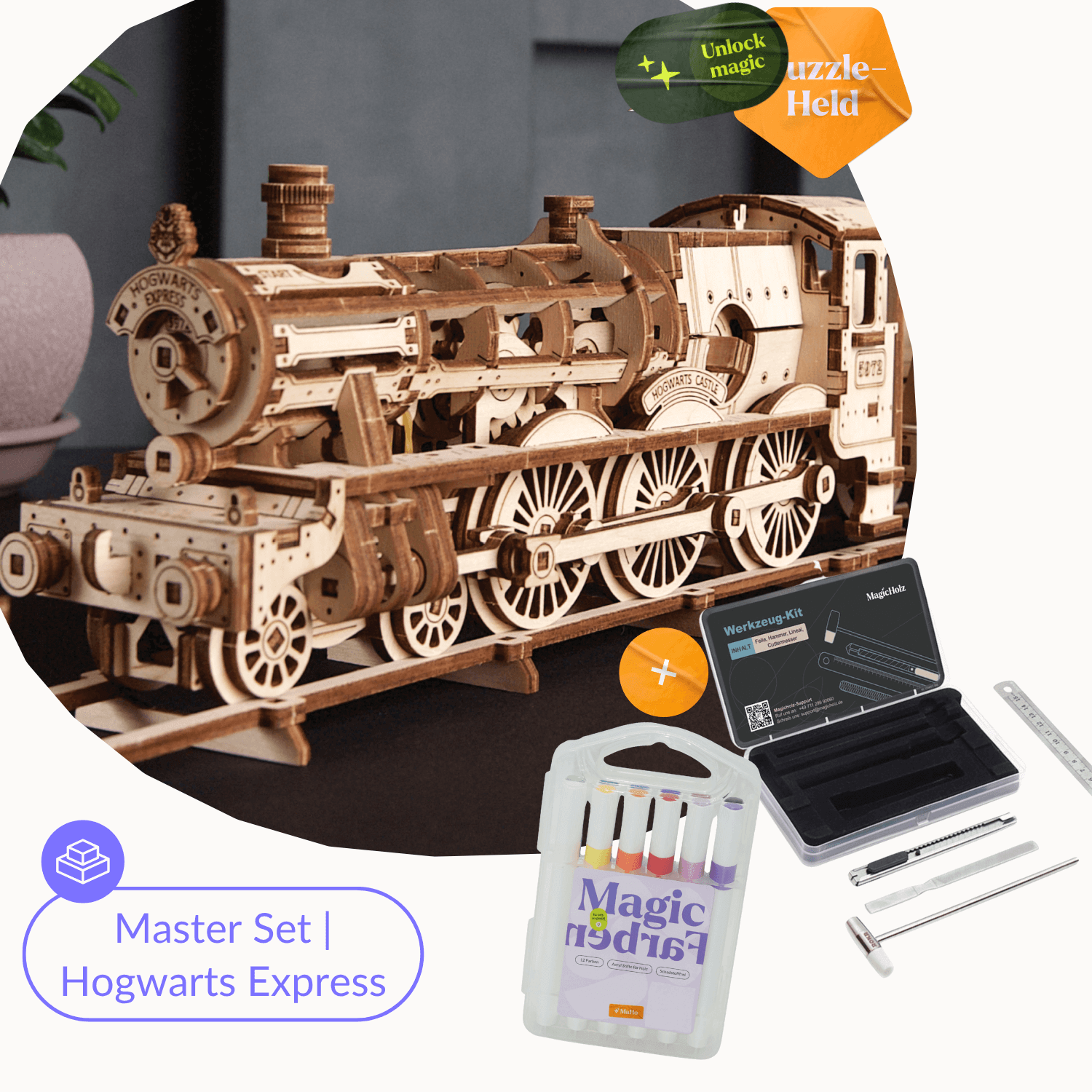 magicholz-bausatz-hogwarts-express-starter-kit-zug-holz image 3
