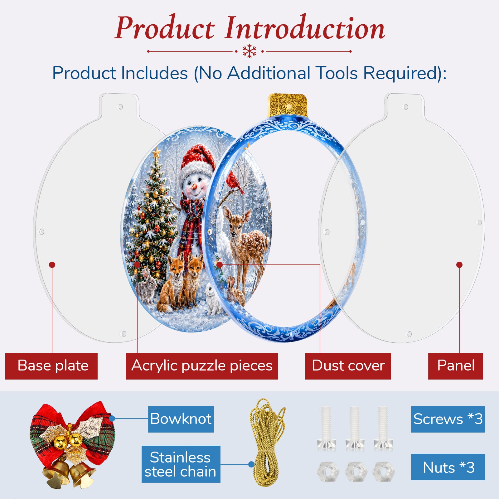 kaayee-snowman-woodland-suncatcher-mini-15-cm-fensterbild image 8
