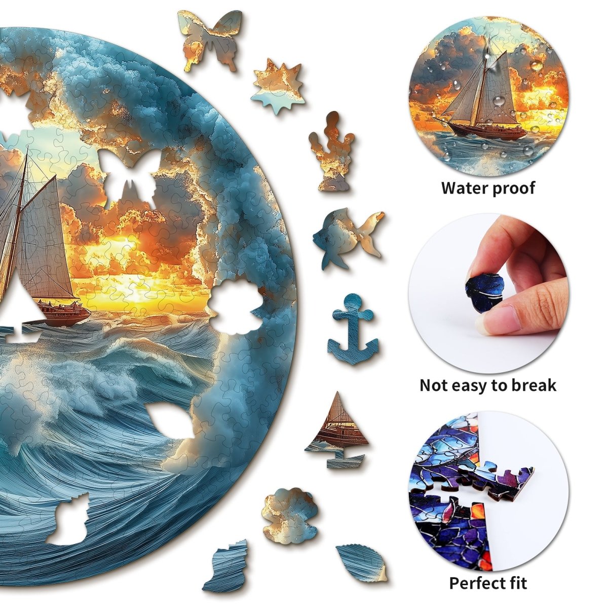 kaayee-wooden-puzzle-segelboot-holzpuzzle-medium-rund image 2