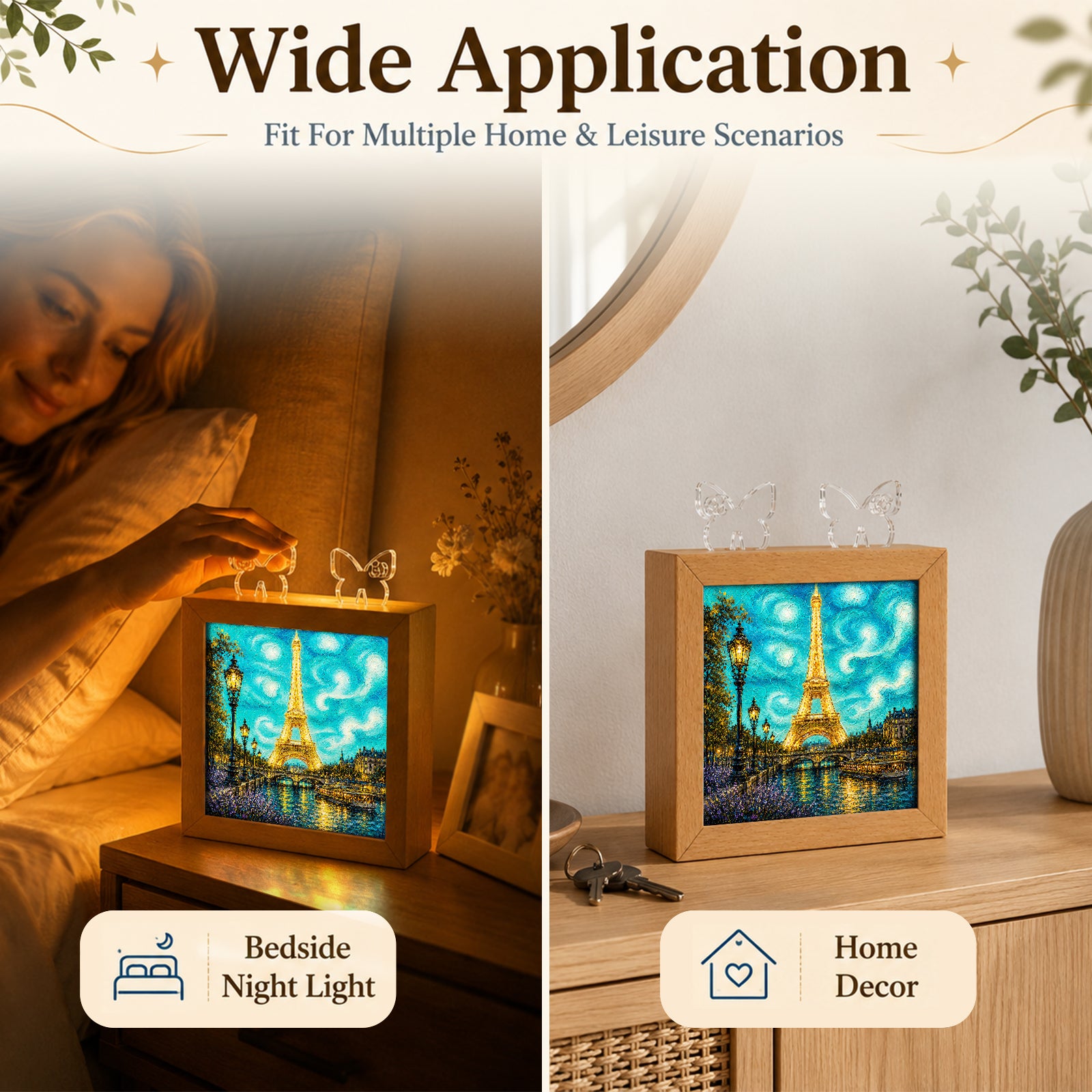 kaayee-night-light-paris-starry-night-puzzle-lampe-holzrahmen image 3