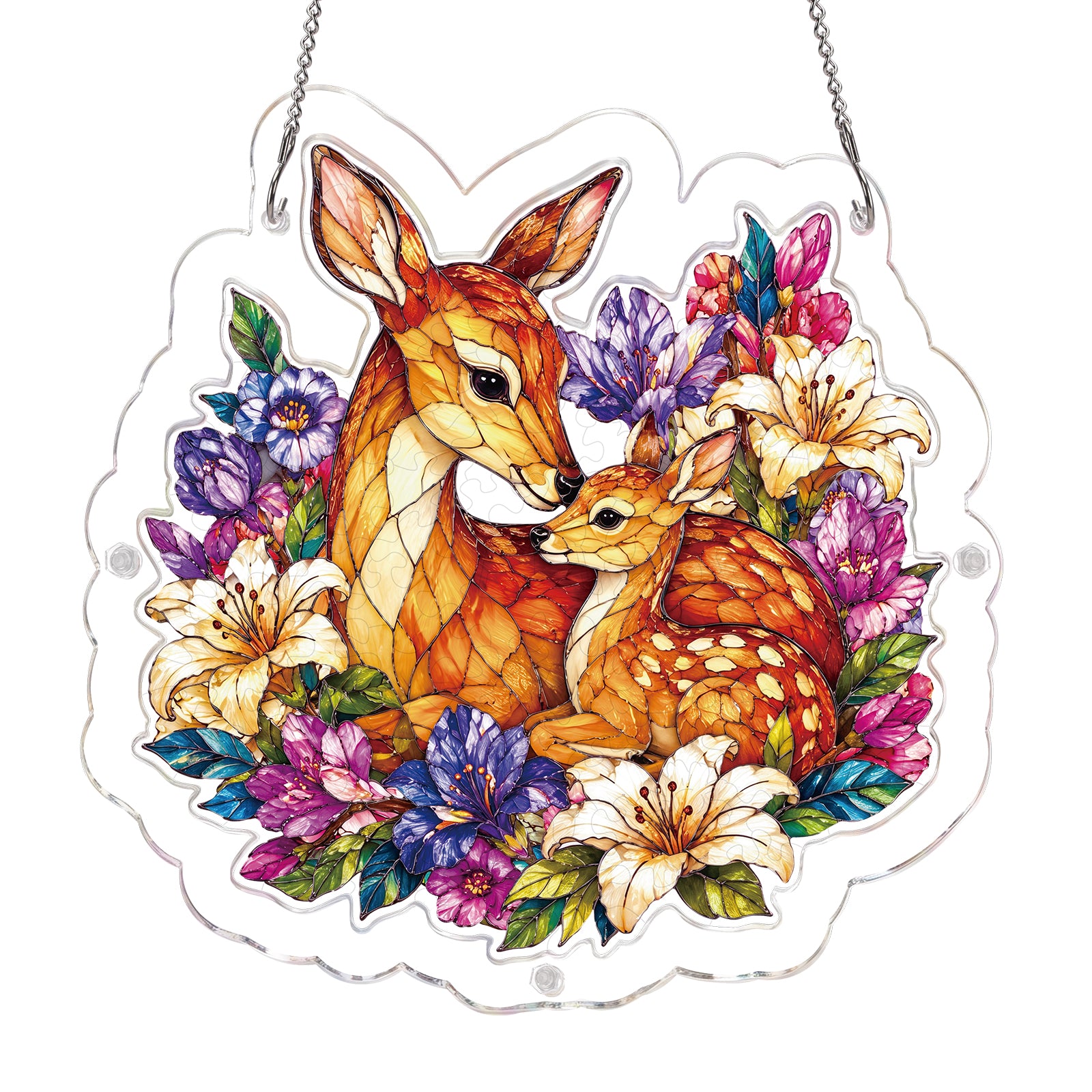 kaayee-deer-in-bloom-suncatcher-fensterbild-acryl-medium image 7