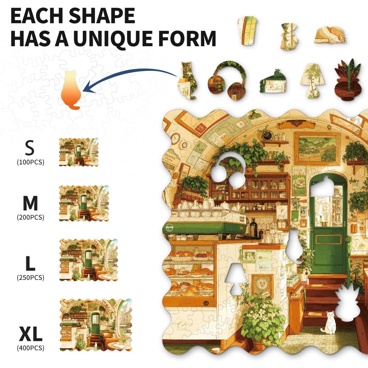 kaayee-wooden-afternoon-tea-joy-holzpuzzle-m-caf-katze image 3