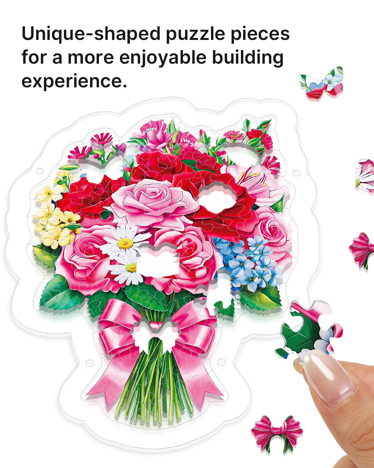 kaayee-suncatcher-romantic-flower-bouquet-acryl-deko image 2
