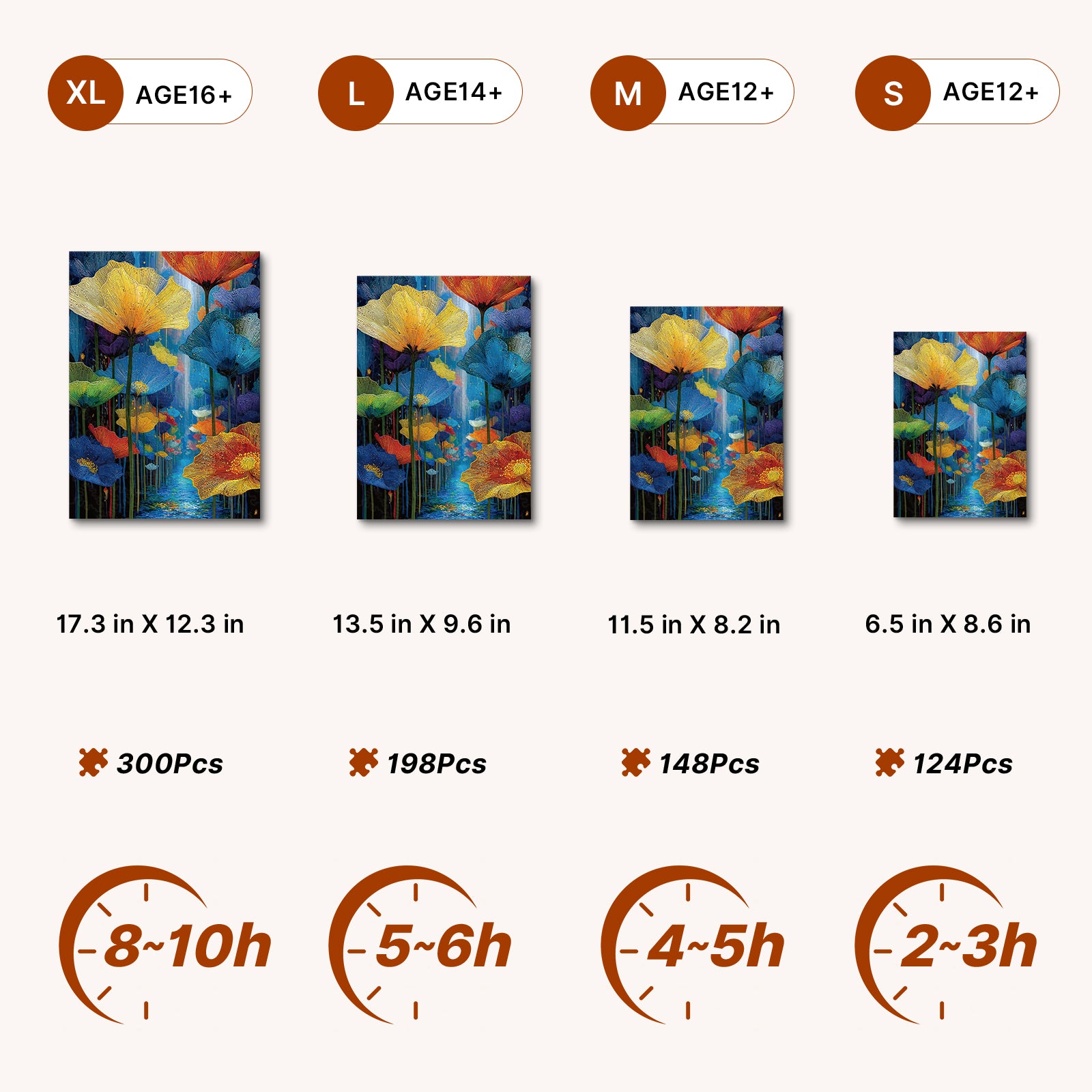 kaayee-wooden-puzzle-floral-dreamscape-holzpuzzle-medium image 3