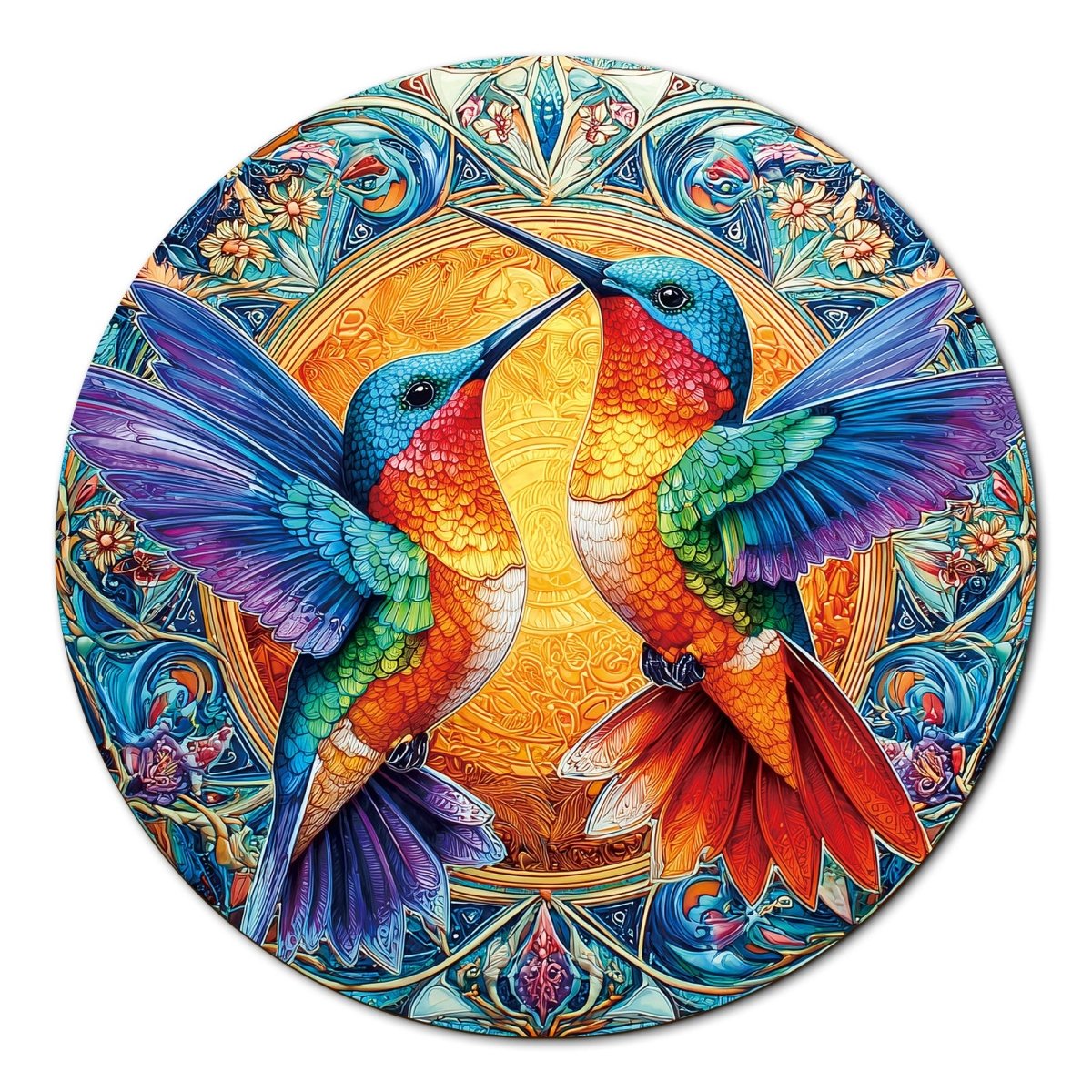 kaayee-hummingbirds-in-radiance-puzzle-1000-teile-eco-white image 1