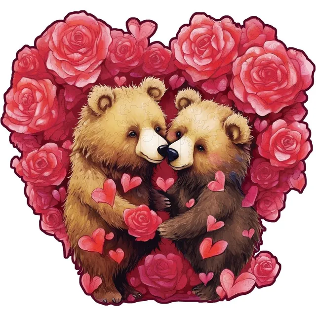 kaayee-wooden-eternal-embrace-holzpuzzle-small-pocket image 1