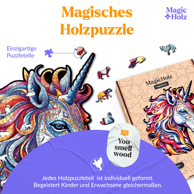 magicholz-rainbow-unicorn-einhorn-holzpuzzle-regenbogen image 2