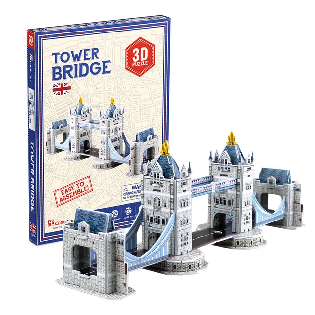 cubicfun-architecture-s3010h-tower-bridge-3d-puzzle-london image 1