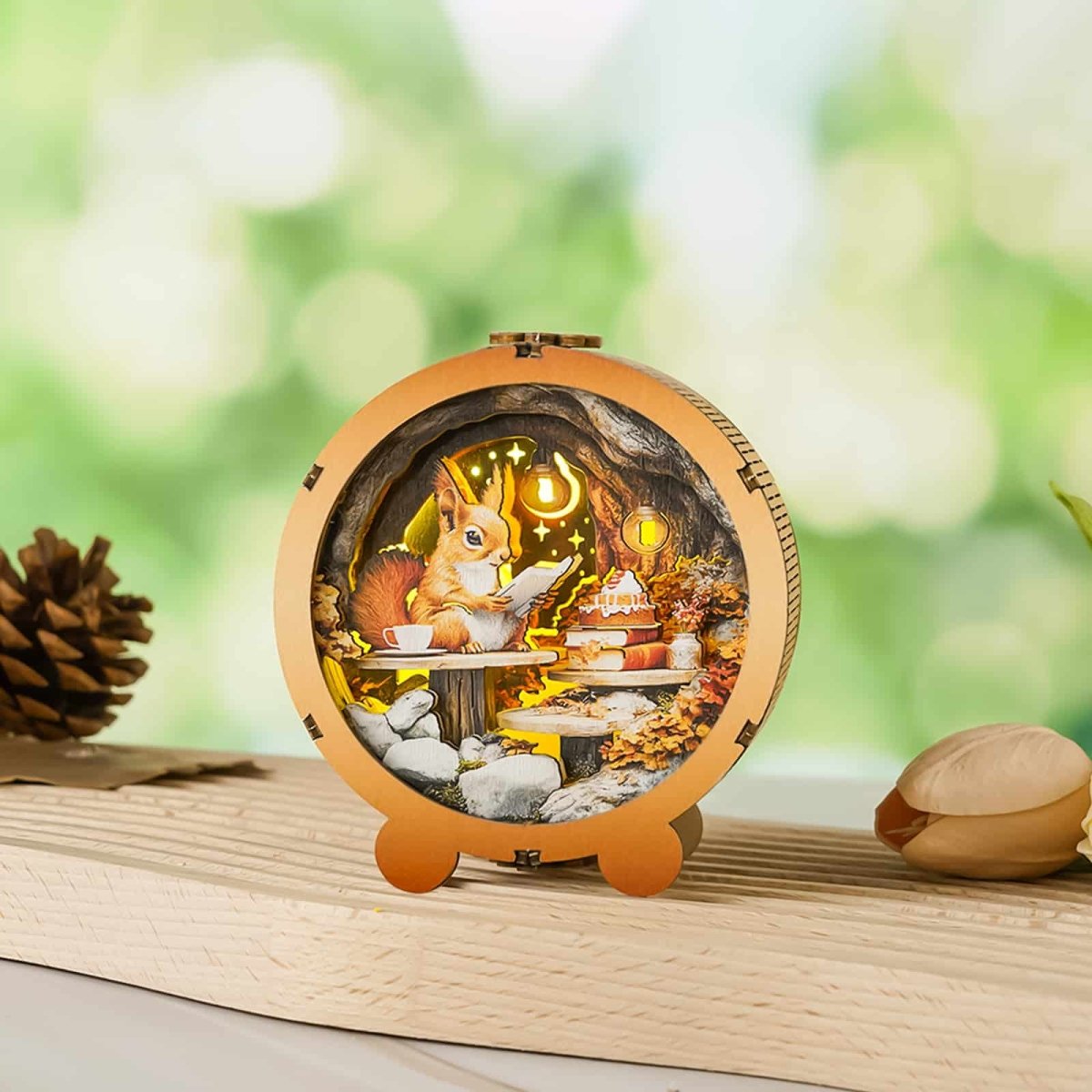 kaayee-squirrel-s-cozy-corner-nachtlicht-3d-holz-usb image 2