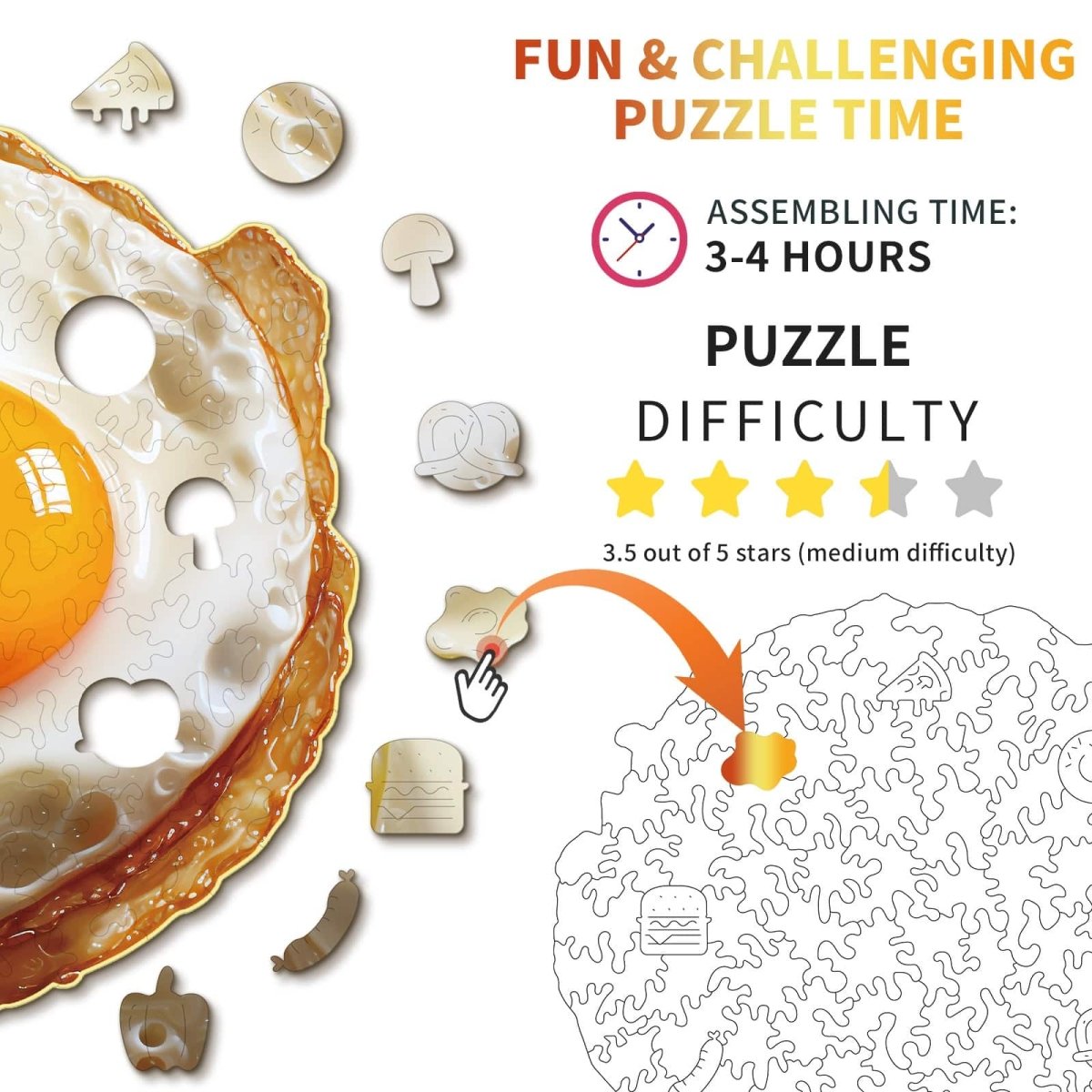 kaayee-fried-egg-holzpuzzle-klein-mit-spiegelei-motiv image 4