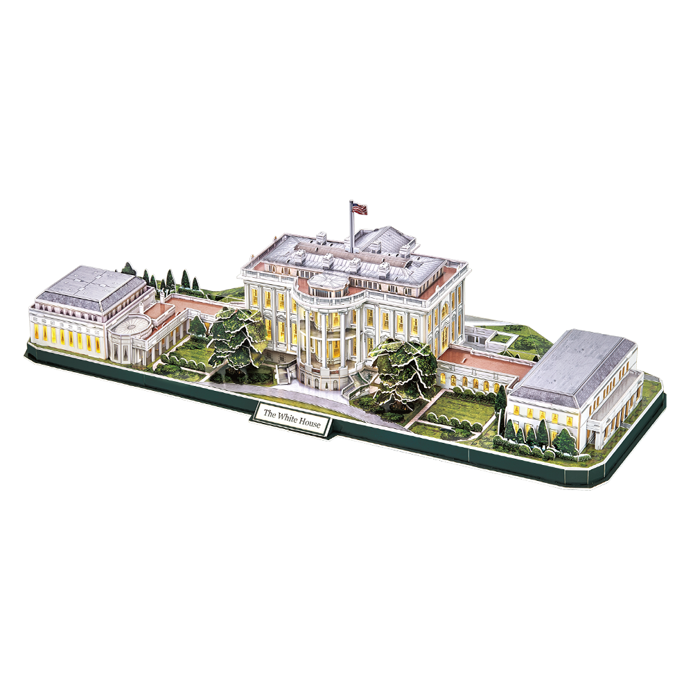 cubicfun-led-lighting-l529h-white-house-3d-puzzle-mit-led image 2