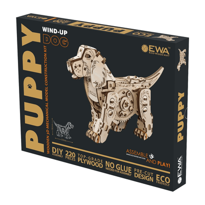 magicholz-mechanischer-hund-puppy-holzmodell-220-teile image 5