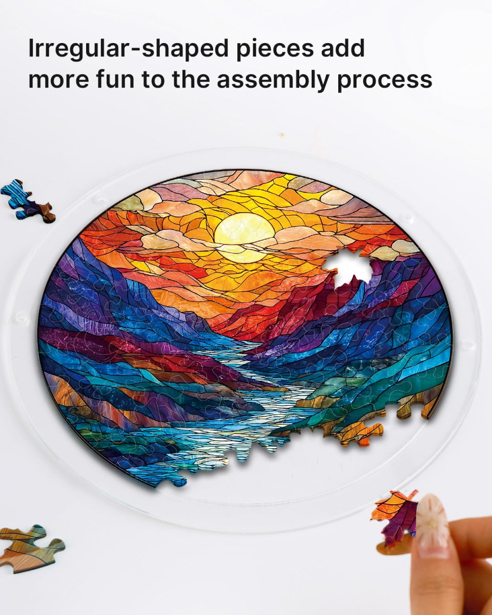 kaayee-suncatcher-glazed-mountain-moon-fensterbild-small image 2