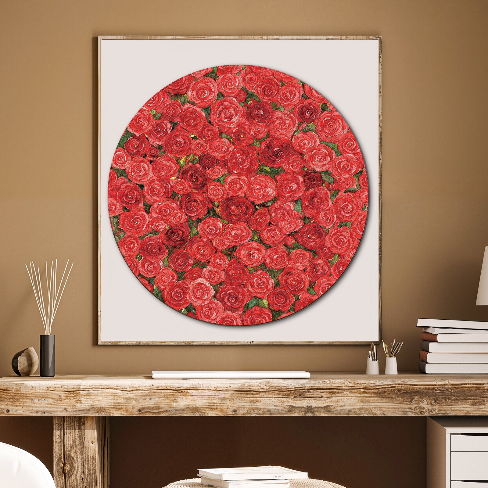 kaayee-cardboard-puzzle-rose-1000-teile-eco-white-board image 5