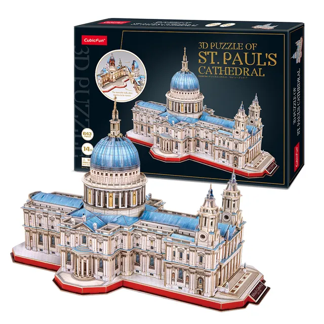 cubic-fun-mc270h-st-paul-s-cathedral-3d-puzzle-master image 1