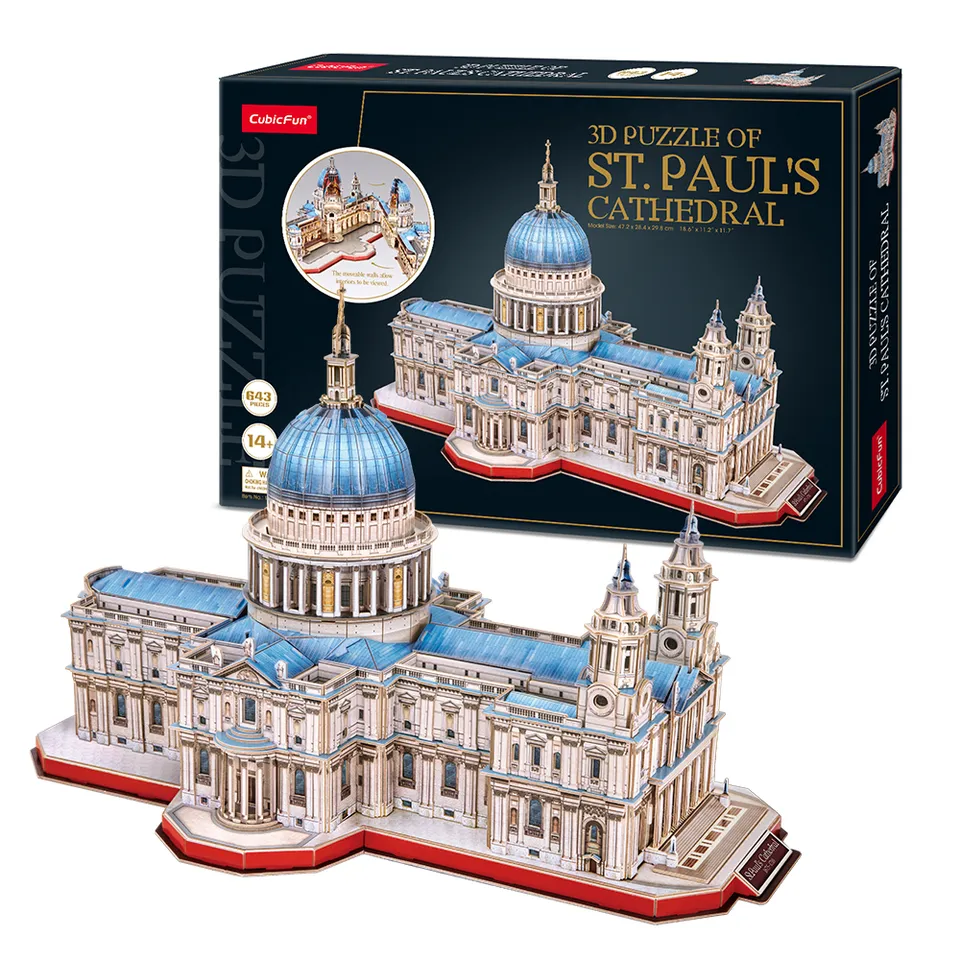 cubic-fun-mc270h-st-paul-s-cathedral-3d-puzzle-master image 1