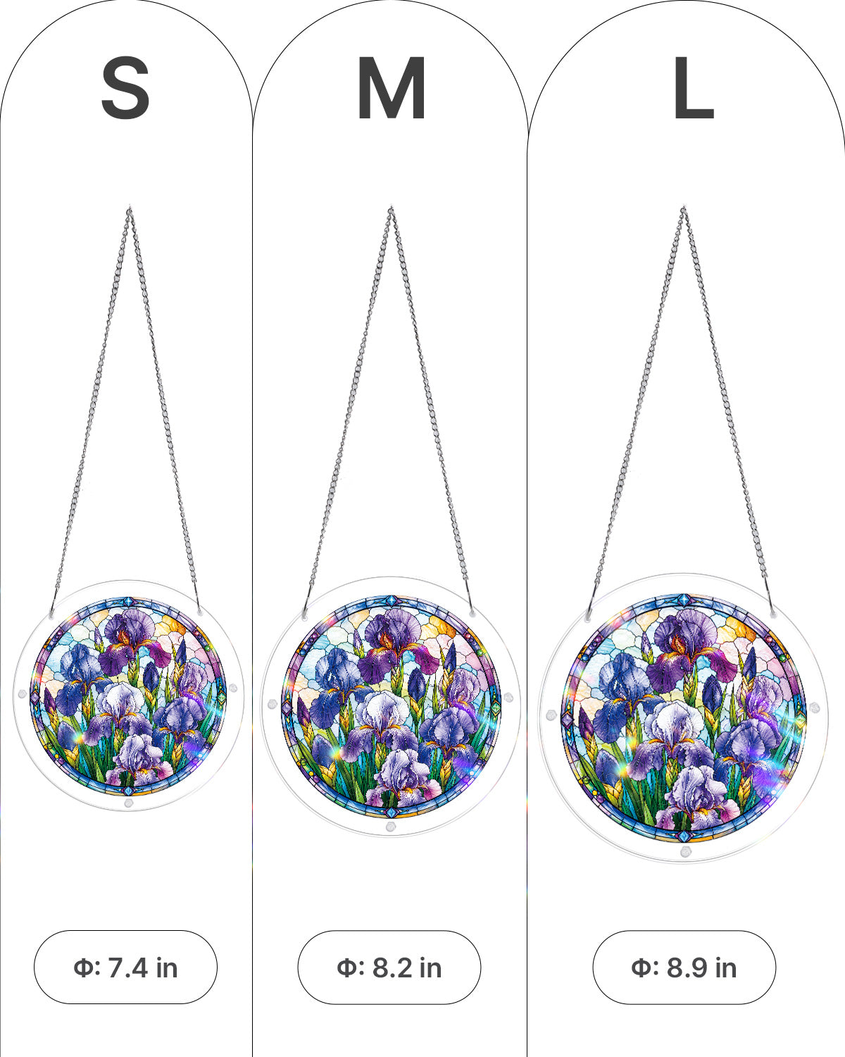 kaayee-suncatcher-iris-morning-light-fensterbild-klein-18-8cm image 5