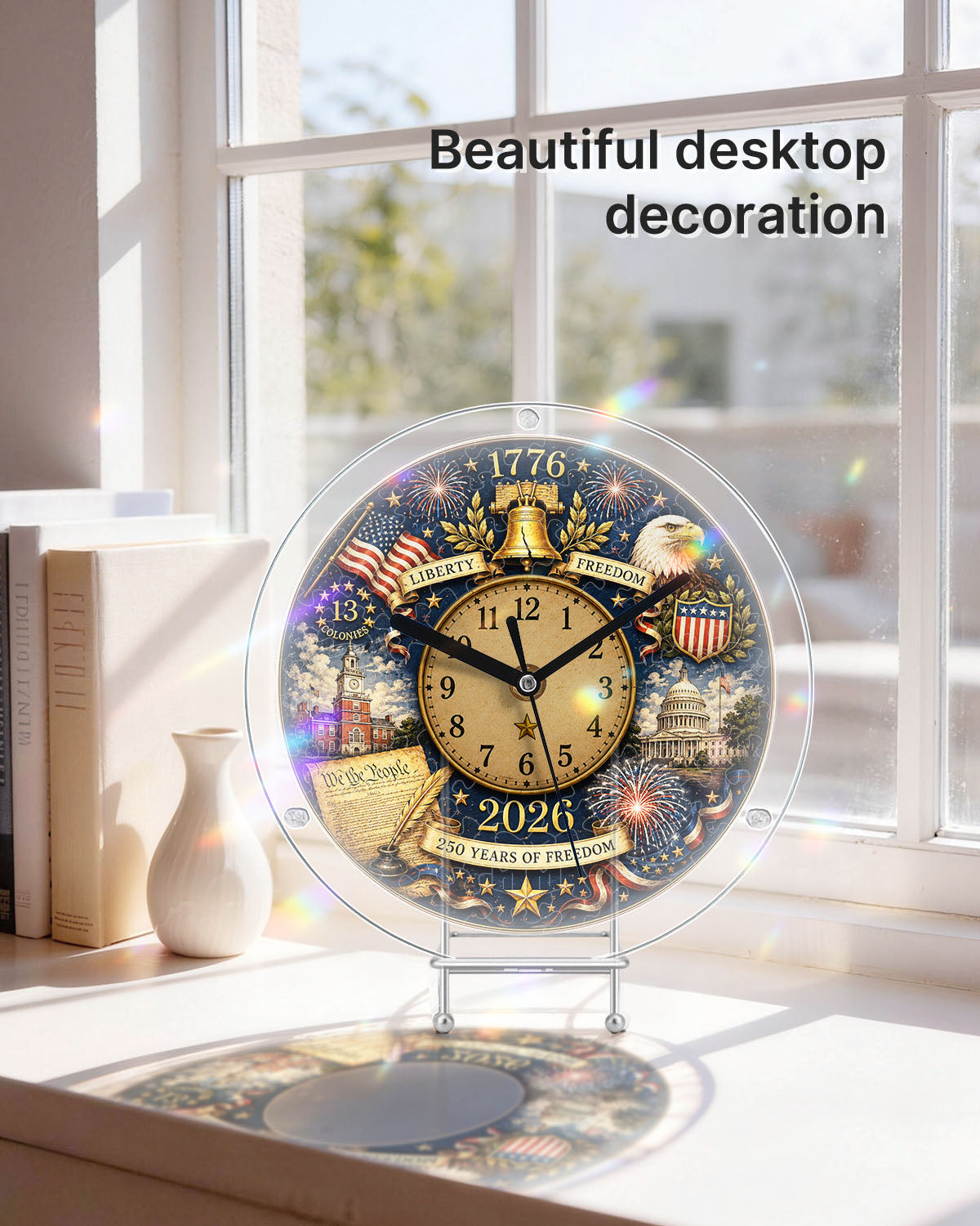 kaayee-clock-kit-250th-anniversary-acryl-puzzle-wanduhr-regular-size image 6