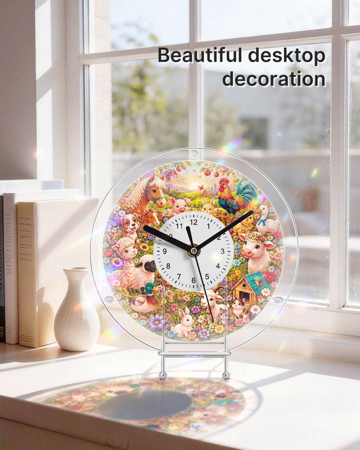 kaayee-clock-kit-farmyard-friends-puzzle-uhr-regular-size image 5