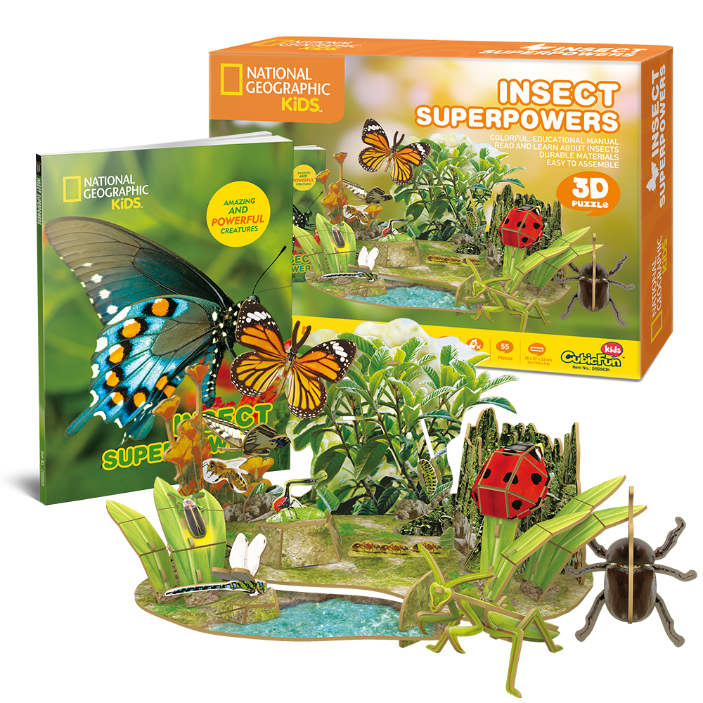 cubic-fun-explorer-ds0982h-insect-superpowers-3d-puzzle image 1