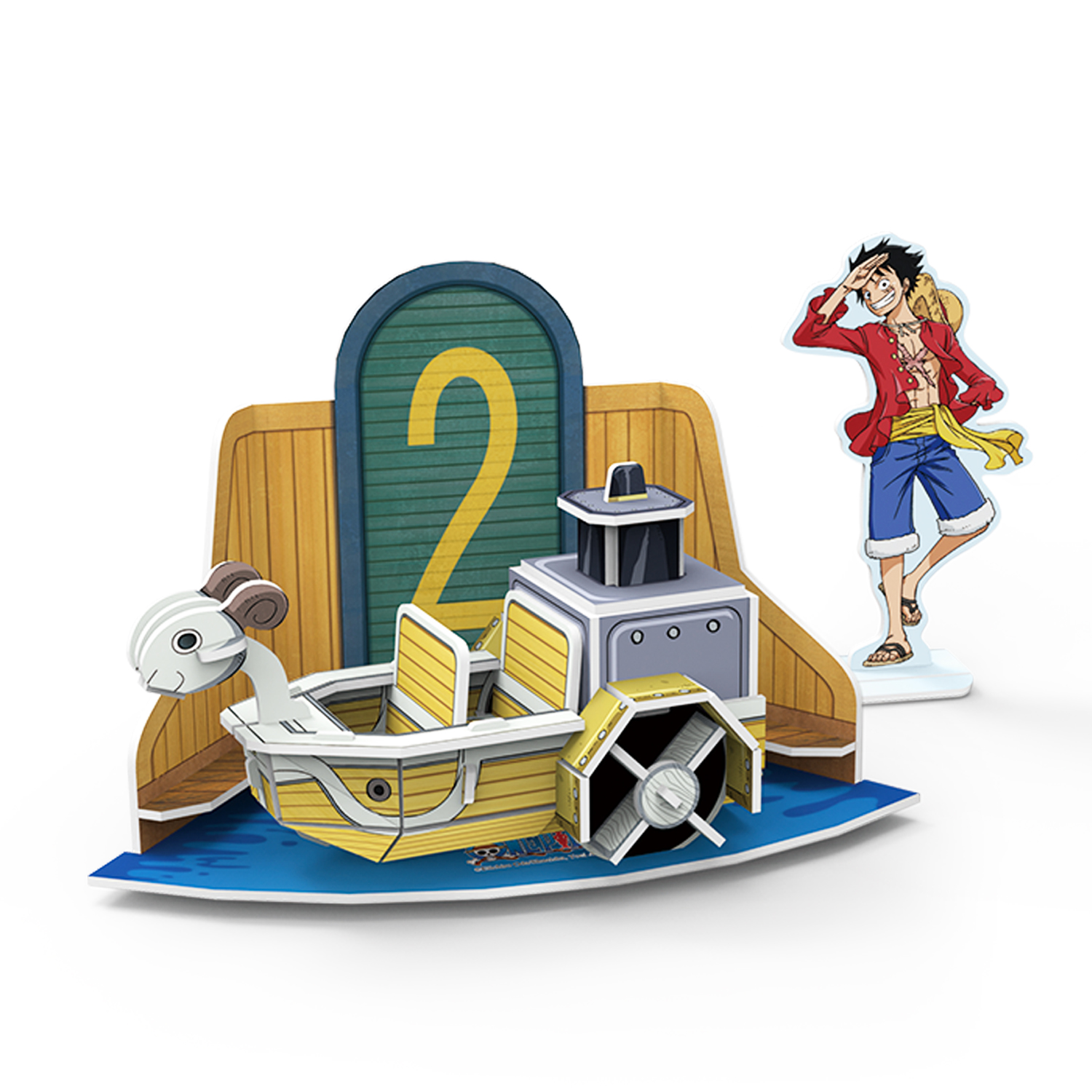 cubicfun-pirates-world-ds1065h-going-merry-ii-3d-puzzle-mini image 2