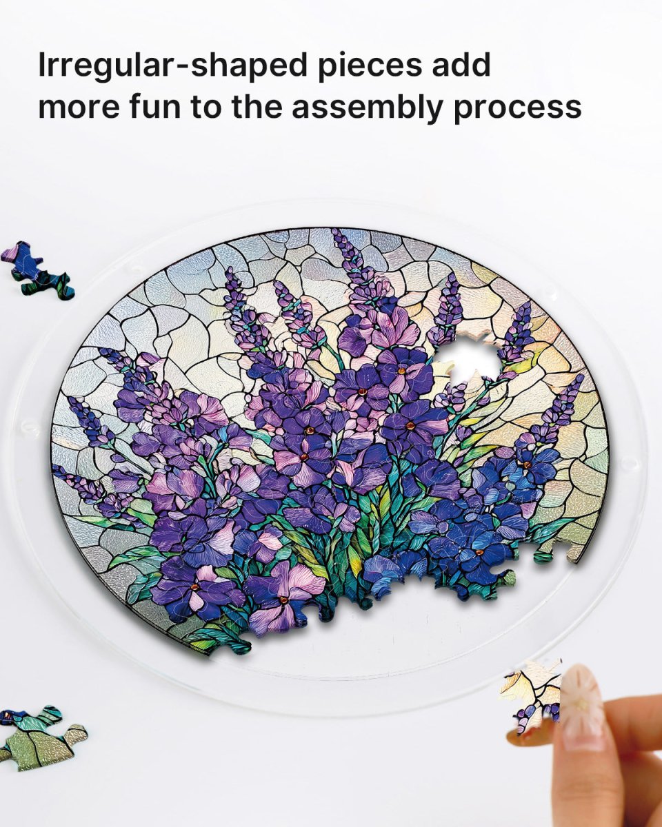 kaayee-suncatcher-puzzle-violet-garden-grace-acryl-medium image 2