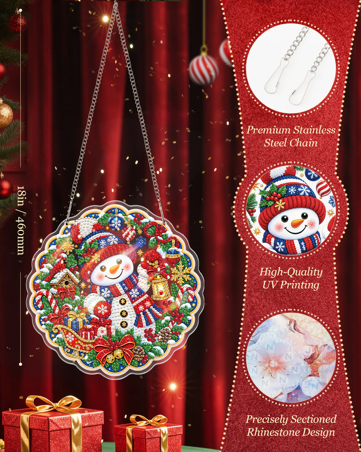 kaayee-suncatcher-kit-snowman-bastelset-20-cm-weihnachten image 3