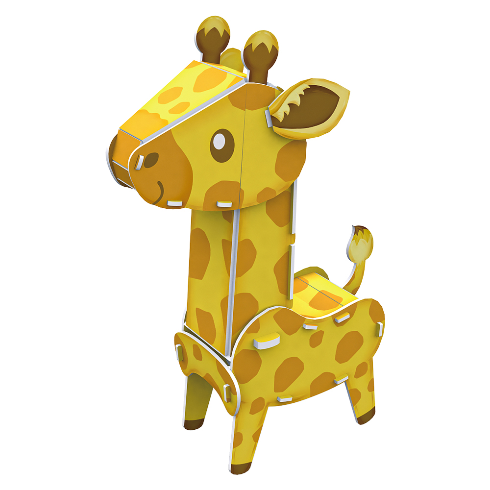 cubic-fun-wild-life-k1503h-giraffe-3d-puzzle-tiermodell image 2