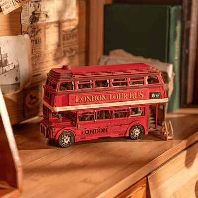 magicholz-3d-puzzle-london-tour-bus-holzbausatz-255-teile image 6