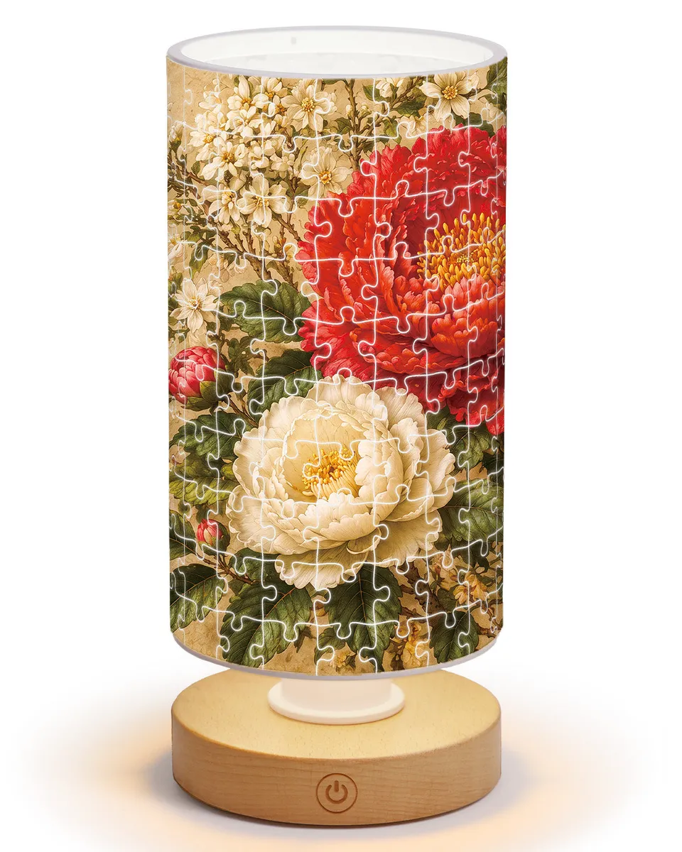 kaayee-night-light-gilded-garden-bouquet-acryl-nachtlicht-blumen image 1
