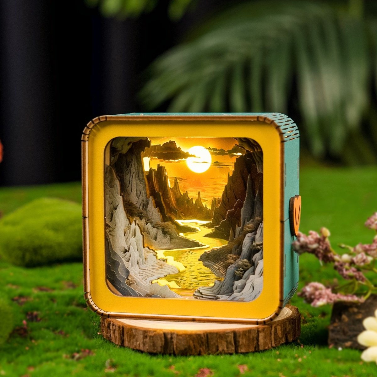 kaayee-long-river-sunset-night-light-holzpuzzle-led-usb image 2