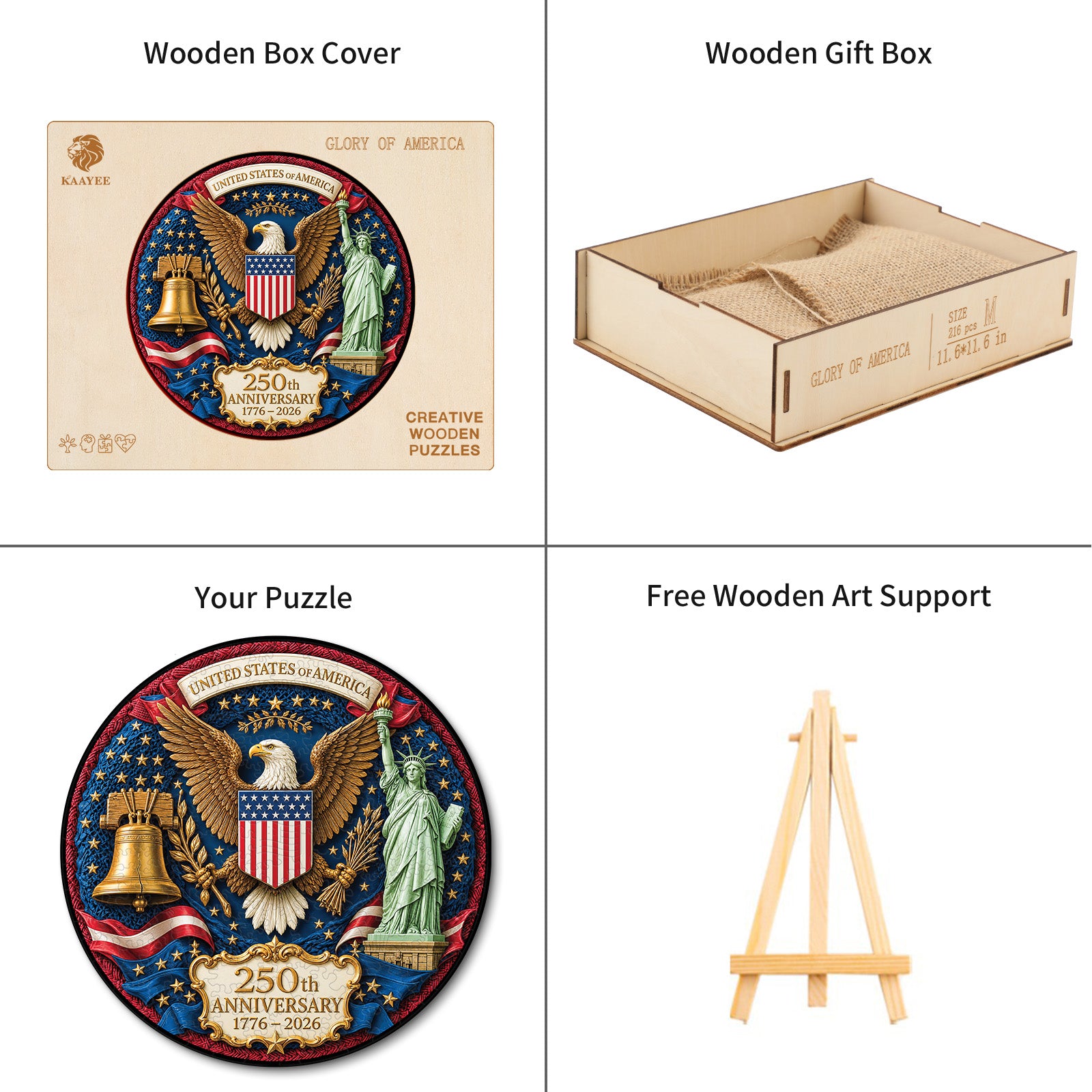 kaayee-glory-of-america-holzpuzzle-medium-fan-favorite image 4
