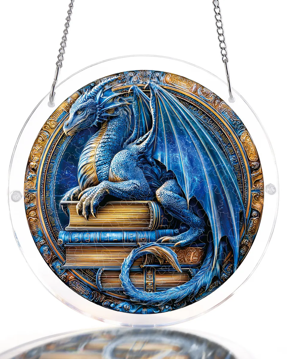 kaayee-suncatcher-puzzle-dragon-realm-fensterbild-small-acryl image 1