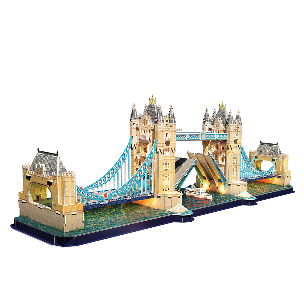 cubicfun-led-tower-bridge-l531h-3d-puzzle-mit-beleuchtung image 2