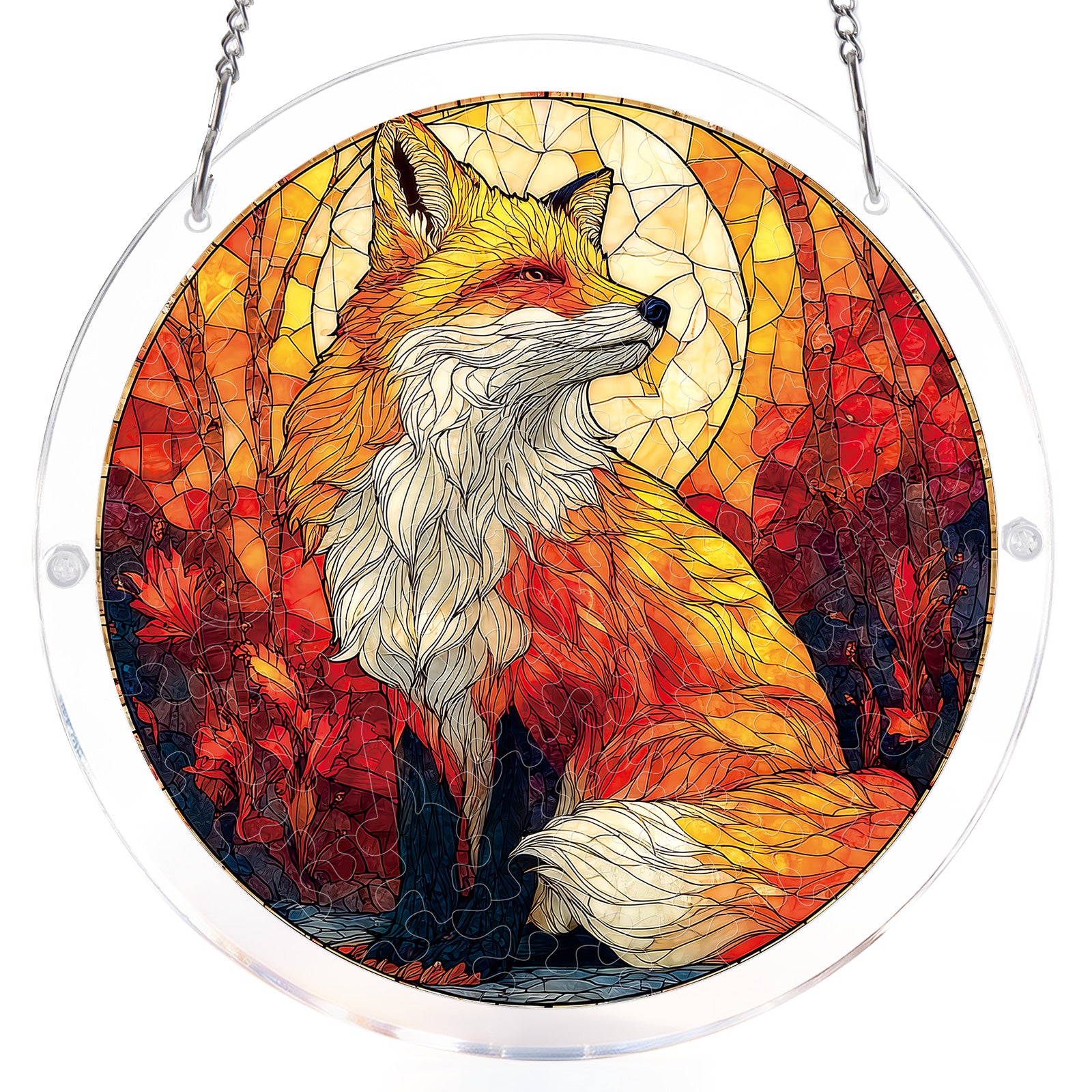 kaayee-suncatcher-puzzle-fox-glow-light-suncatcher-fuchs-small image 7