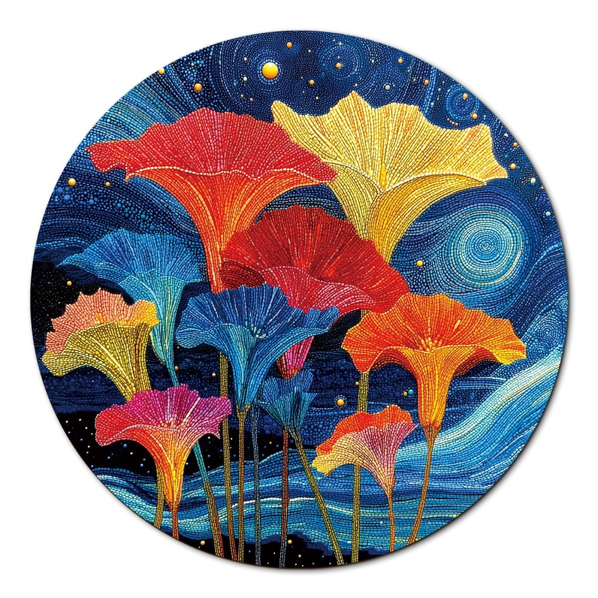 kaayee-cardboard-puzzle-blossoms-1000-teile-eco-white image 1