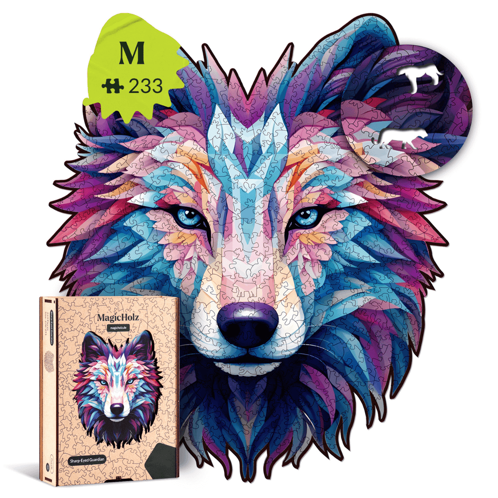 magicholz-sharp-eyed-guardian-wolf-holzpuzzle-wolfskopf image 1