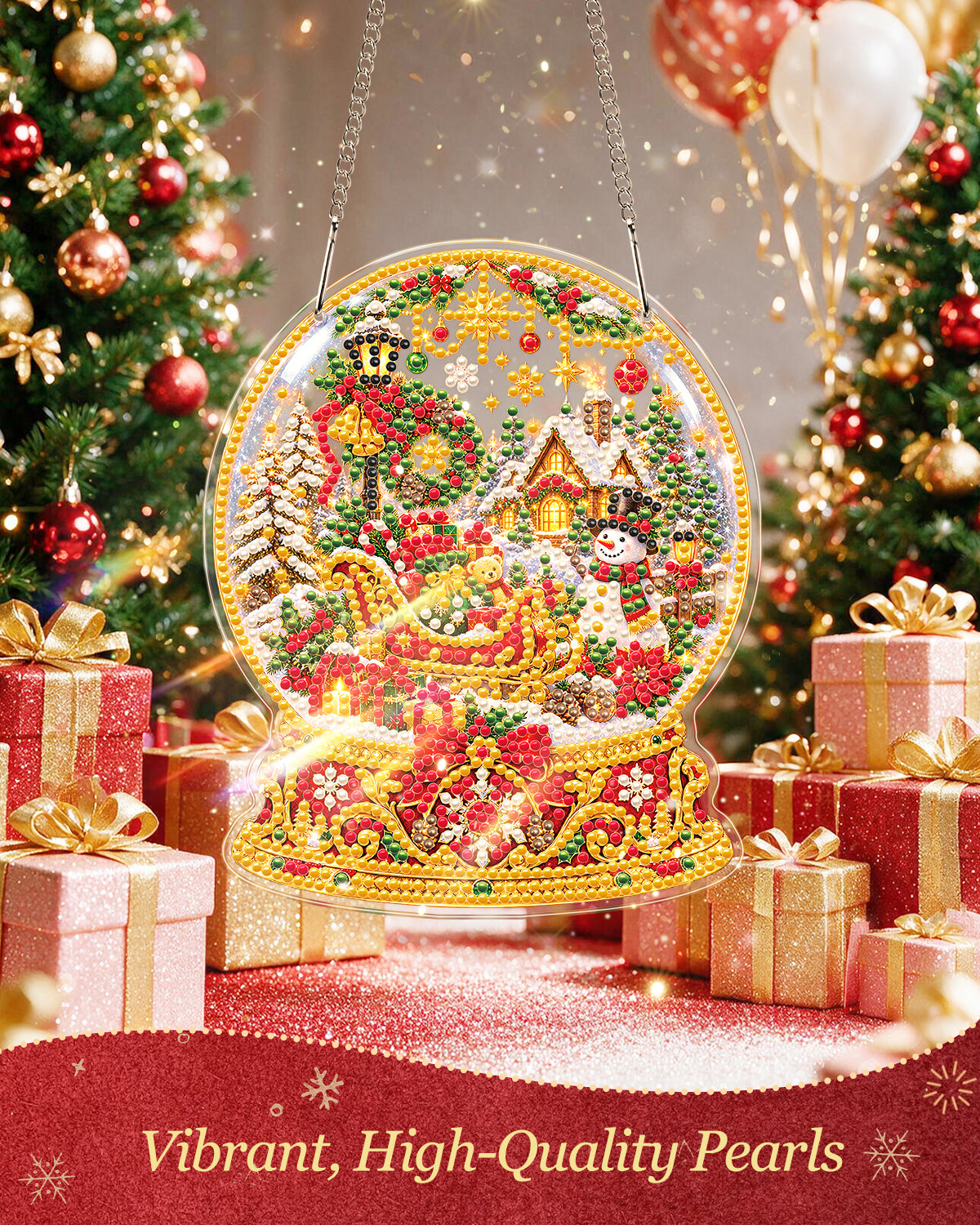 kaayee-christmas-crystal-ball-suncatcher-bastelset-20-cm image 7
