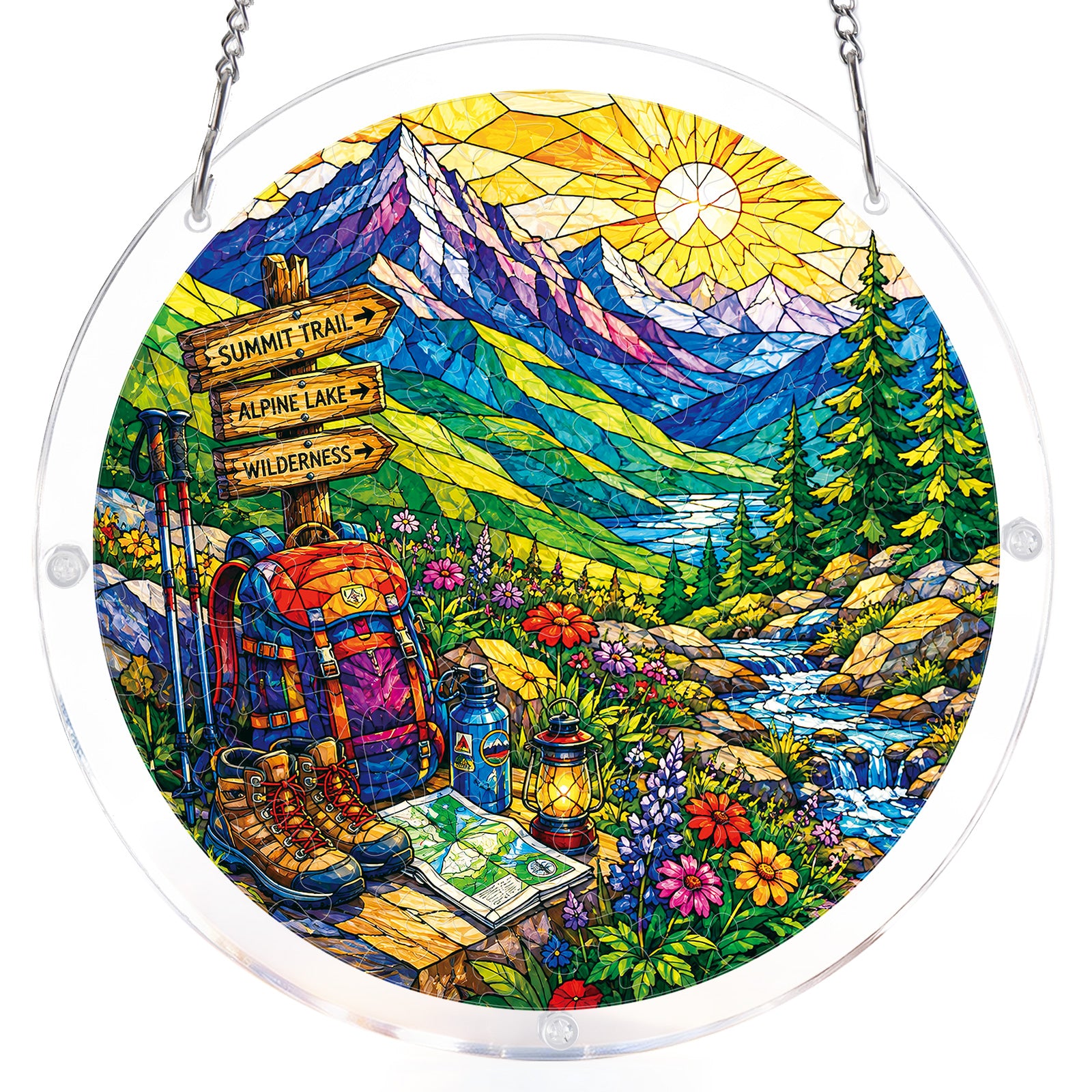 kaayee-suncatcher-puzzle-sunlit-mountain-trail-medium image 7