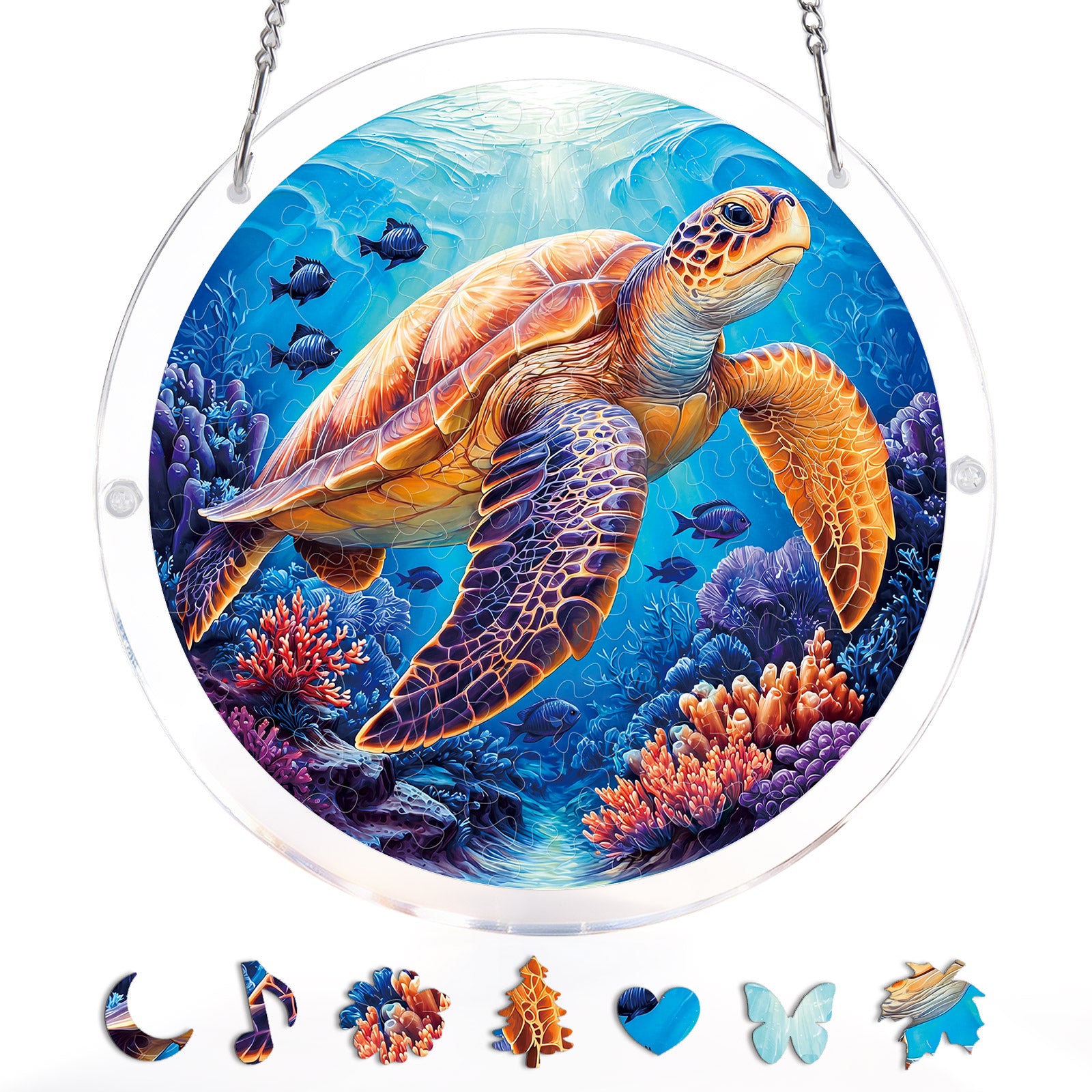 kaayee-suncatcher-puzzle-starsea-turtle-suncatcher-small image 3
