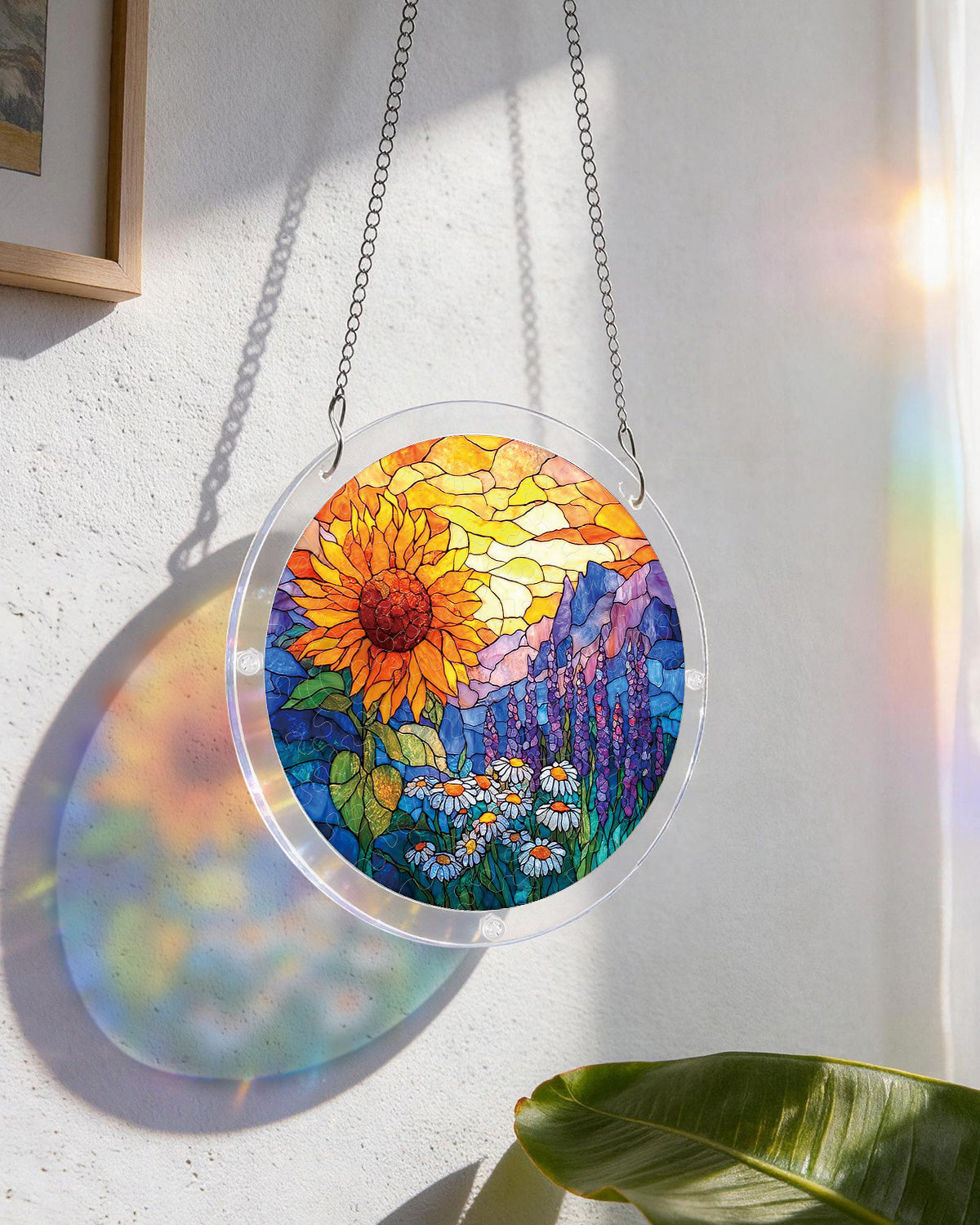 kaayee-suncatcher-puzzle-sunflower-meadow-acryl-medium image 8