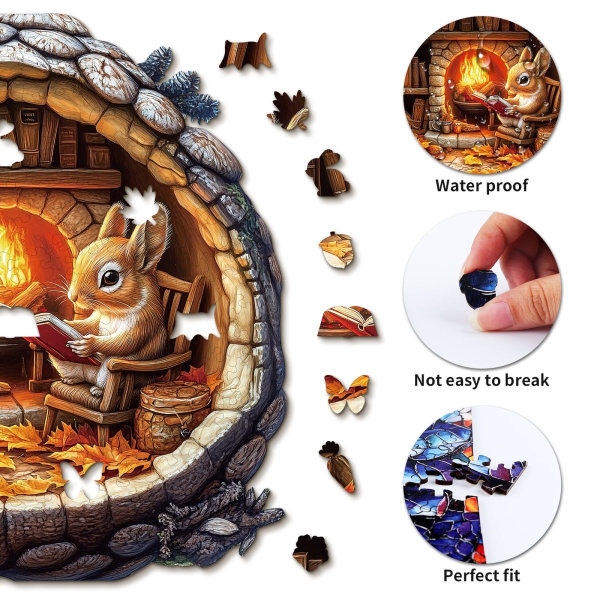 kaayee-wooden-puzzle-bunny-booklight-holzpuzzle-medium image 2