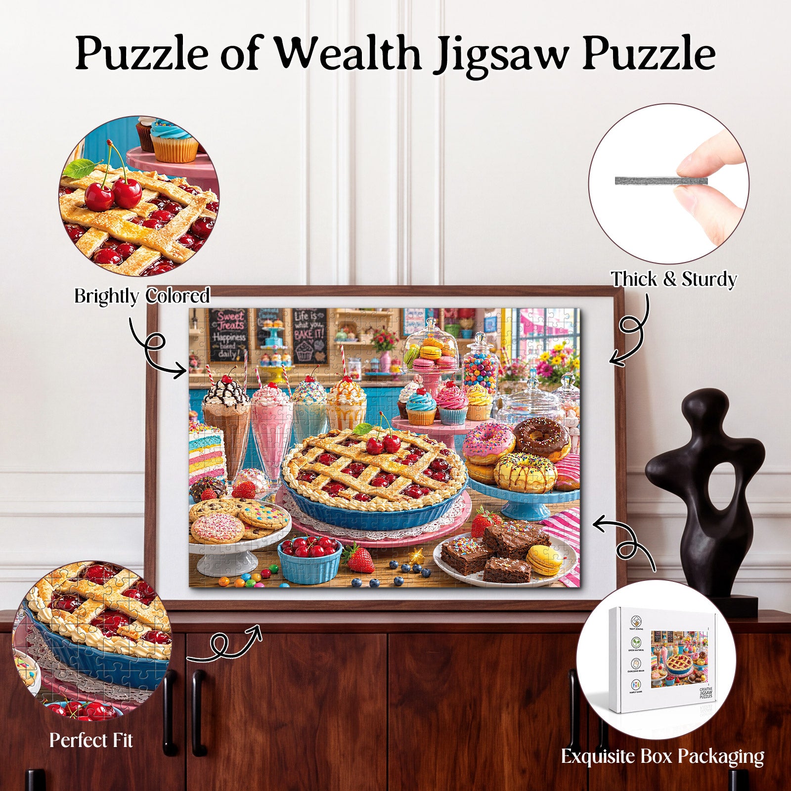 kaayee-cardboard-puzzle-sweet-treats-puzzle-500-teile-donuts image 3