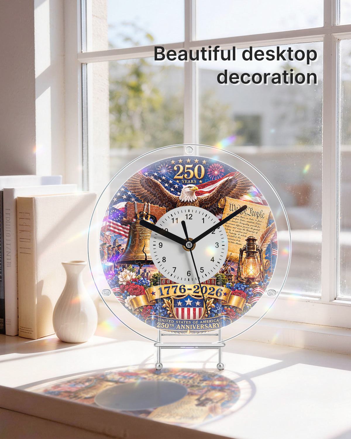 kaayee-clock-kit-america-250th-anniversary-puzzleuhr-regular-size-acryl image 5